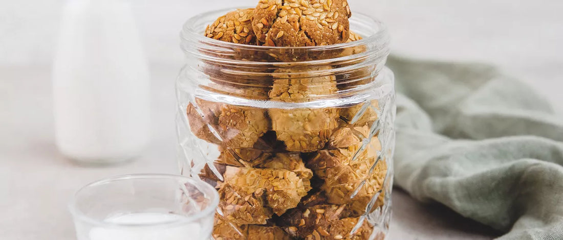Biscotti al Sesamo e alle Mandorle