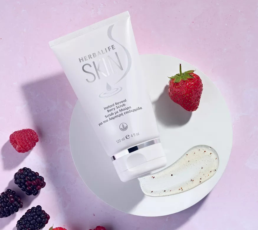 Herbalife SKIN Scrub Istantaneo Rigenerante ai Frutti Rossi